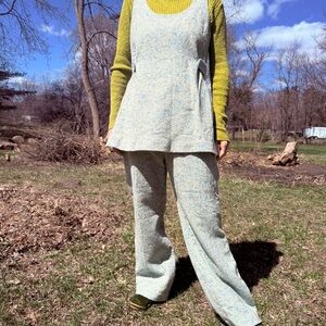 Groovy vintage 60s/70s handmade tunic and pant set